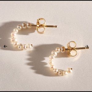 Catbird Real Pearl 14K Gold Earring - Handmade